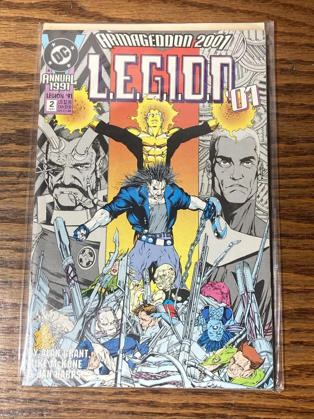 L.E.G.I.O.N. '01 Annual #2 1991 Armageddon 2001 tie in Lobo